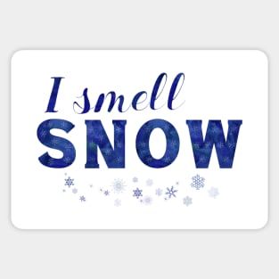 I smell Snow Sticker